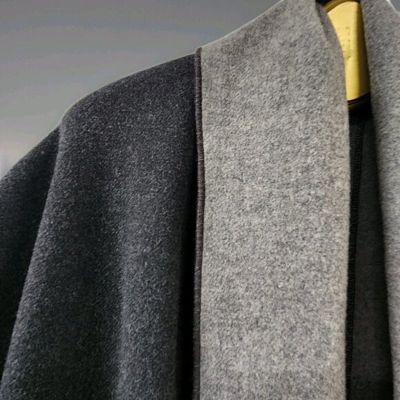 Joyce Onarheim Boe Reversible Wool Cashmere Coat S/M USA Made Legacy Collection - Picture 5 of 9